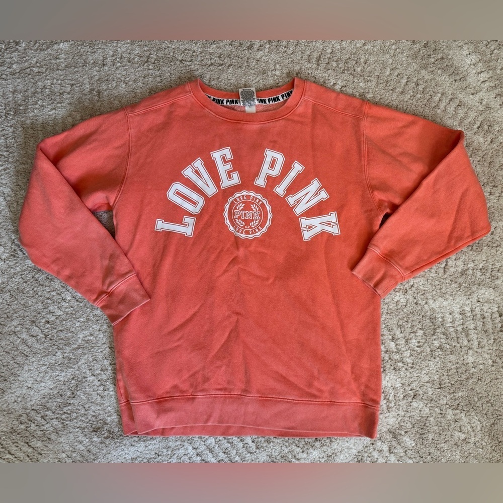 PINK by Victoria’s Secret crewneck sweatshirt EUC size S